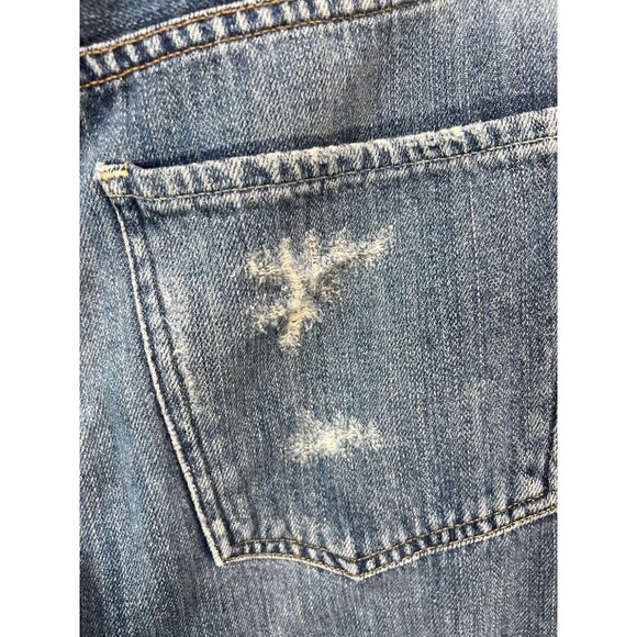 Citizens Of Humanity Corey Slouchy Slim Jeans Size 27 Distressed Blue Premium De - Picture 13 of 16